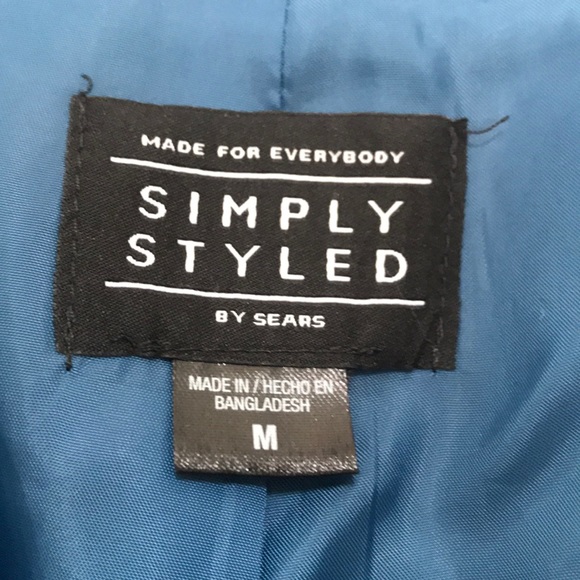 NWT Simply Styled by Sears Pea coat - Picture 5 of 5